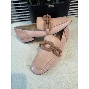 Louise et Cie Emlen Loafer Chunky Chainblush pink Leather 9M(shoe900